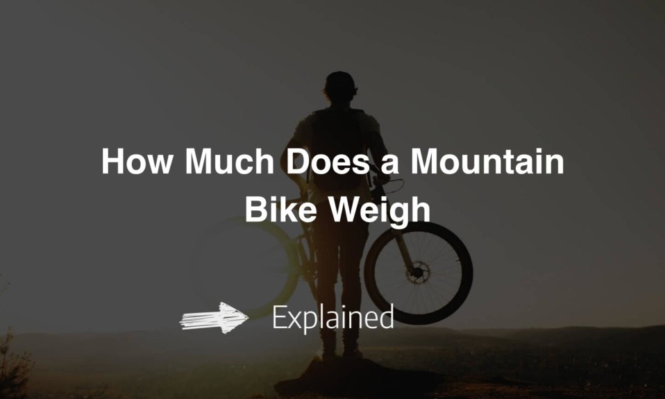 How Much Does a Mountain Bike Weigh